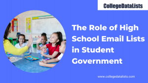 Student Empowerment: High School Email Lists in Student Government